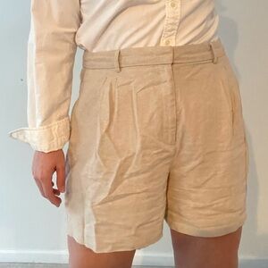 Old Navy Tailored Linen Shorts